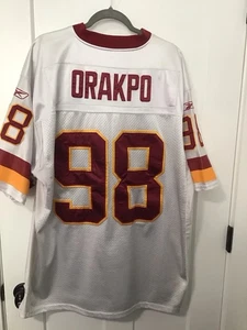 Reebok Washington Redskins Brian Orakpo NFL Trikot #98, 54 XXL weiß 0351 - Bild 1 von 7