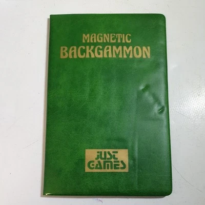 Vintage Travel Magnetic Backgammon - A Magnetic Pastime- just games (complete) - Image 1 of 4