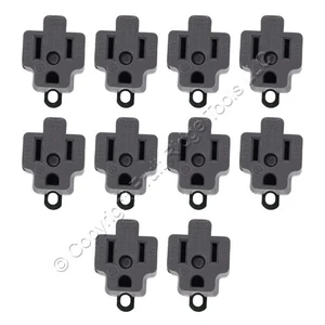 10 Bryant/Hubbell Plug-In 3-Prong Grounding Adapters 15A 125V 5272 - Picture 1 of 6