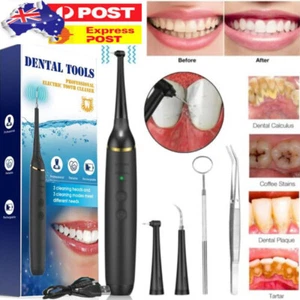 Powerful Tooth Cleaner Ultrasonic Dental Scaler Tartar Plaque Calculus Remover - Picture 1 of 18