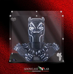 TECA IN PLEXIGLASS ACRILICO-SHOWCASE-TECA PER SET LEGO 76215-BLACK PANTHER- - Foto 1 di 3