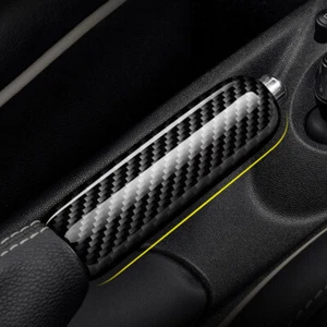 Carbon Fiber Hand Brake Handle Parking Brake Knob fit For Mini Cooper R56 R57 - Picture 1 of 5