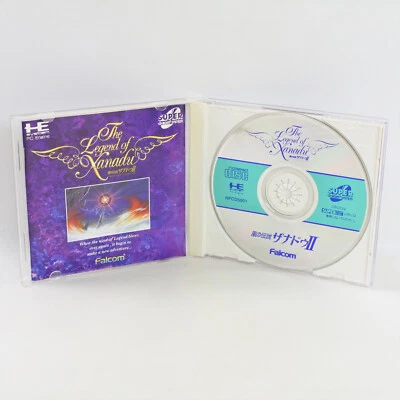 THE LEGEND OF XANADU II 2 PC Engine SCD 1154 pe - Image 1 of 4