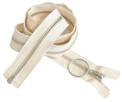 Никелевая металлическая куртка на молнии Dyable из натурального хлопка YKK #5 причудливая выдвижная разделительная - Изображение 1 из 4