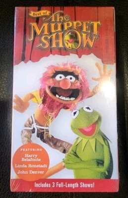 Best of The Muppet Show VHS Time Life Video John Denver Harry Belafonte Ronstadt - Image 1 of 2