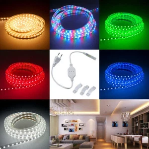 LED Stripe 5/10/20/30/40/50/60/80/100Meter Streifen Lichterkette Licht Band Deko - Bild 1 von 13