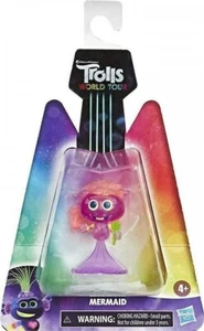 Dreamworks Trolls World Tour Mermaid Collectible Doll with Microphone Toy Figure - Picture 1 of 2