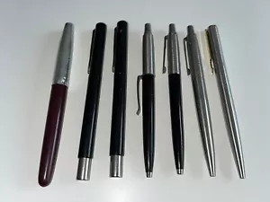 Vintage Parker And Platignum Pens Spares Repairs Vector Jotter Fountain Ball - Picture 1 of 14