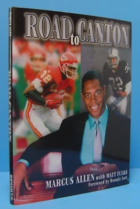 ROAD TO CANTON BY MARCUS ALLEN, SIGNED - Picture 1 of 10
