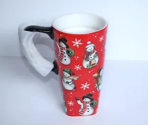 Evergreen FLOMO 360°  17oz Ceramic Festive Holiday Travel Cup mug - Picture 1 of 8