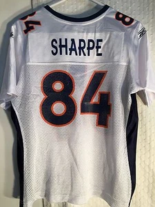 Reebok Women's NFL Jersey Denver Broncos Shannon Sharpe White sz M - Picture 1 of 1