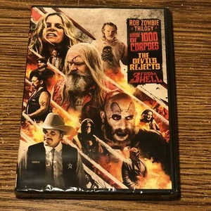 Rob Zombie Trilogy DVD House of 1000 Corpses The Devils Rejects 3 From Hell NEW - Picture 1 of 8