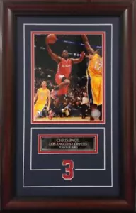 NBA Basketball Chris Paul Los Angeles Clippers Deluxe Framed Picture Photo 3003 - Picture 1 of 1