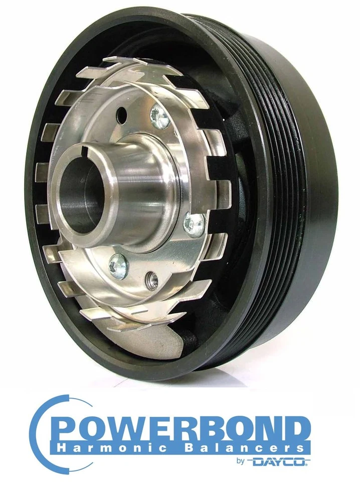 POWERBOND HARMONIC BALANCER FOR HOLDEN COMMODORE VU VX VY ECOTEC L36 3.8L V6 - Image 1 of 1