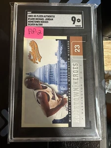 2002-03 Fleer Authentix #16 HH Michael Jordan Hometown Heroes Silver 86/500 - Picture 1 of 2