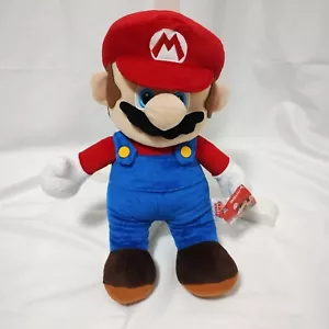 Super Mario Big Plush Doll 18inch Taito Prize Nintendo Game Japan - Picture 1 of 5