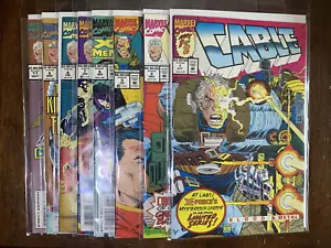 MARVEL COMICS - CABLE Blood And Metal X-Force Deadpool X-MEN Comic Book # 1 LOT - Picture 1 of 10