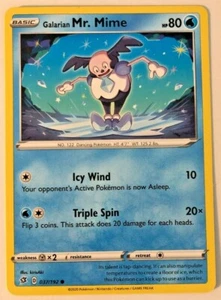 Pokemon Rebel Clash Galarian Mr. Mimo 37/192 casi nuevo/m - Imagen 1 de 1
