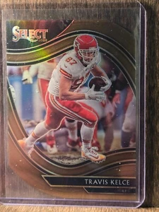 2020 Panini Select Field Level Copper Prizm Die-Cut /355 Travis Kelce #325 SP - Picture 1 of 3