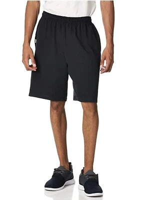 Pantalón corto básico de algodón con bolsillos Russell Athletic para hombre Foto 1 de 4