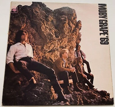 Moby Grape Moby Grape ‘69 Vinyl Record 12” 33 RPM M 63430 CBS Records 1969 Mono - Image 1 of 4