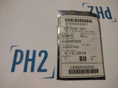 HPE 610674-001 633542-001 NEW 1GB Flash Backed Write Cache memory module(FBWC) - Image 1 of 2