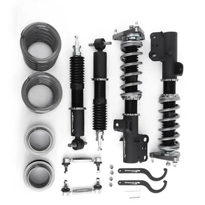MaXpeedingrods Racing Coilover 24 Way Damper Lowering Kit For Ford Mustang 15-23 - Picture 1 of 14