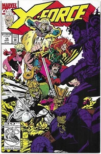 X-Force #14 MARVEL COMIC BOOK X-Men X-Factor Cable Deadpool Domino CIRCA 1992 NM - Picture 1 of 2