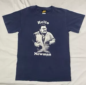 Seinfeld HELLO NEWMAN T-Shirt Navy Blue Unisex Small Official Licensed Vintage - Picture 1 of 6
