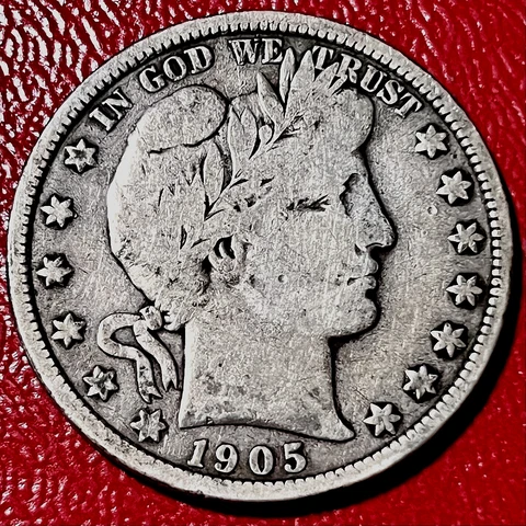 1905-O BARBER HALF Cover