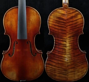 Fabelhafter Klang nach Guarneri del Gesu 1743 Kanonen Violine von Meister Luo - Bild 1 von 13