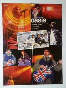 OASIS / SCOTT WOLF 2-sided magazine POSTER 22x16 inches - Bild 1 von 2