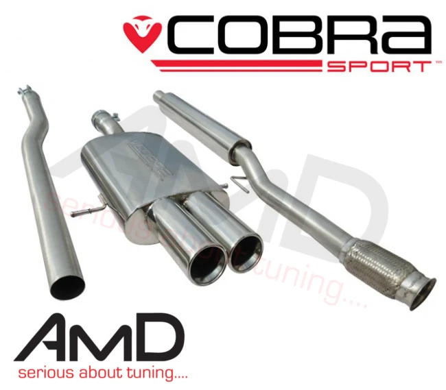 Escape trasero resonado para gato Cobra Sport MINI Cooper S R59 ROADSTER - Imagen 1 de 1