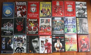 FOOTBALL 69 x DVD MEGA collection (see all pictures) LIVERPOOL ARSENAL - Picture 1 of 5