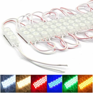 12V Super Bright 3 LEDs SMD Module Wire Lights For Letter Sign Advertising Sign - Picture 1 of 16