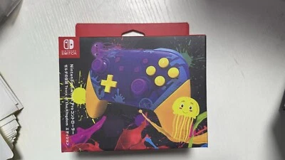 New Nintendo Switch Pro Controller Splatoon Octopus Special Edition Sealed