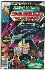 Marvel Premiere #41 - First Team Appearance of Seeker 3000, 1978, Marvel Comic