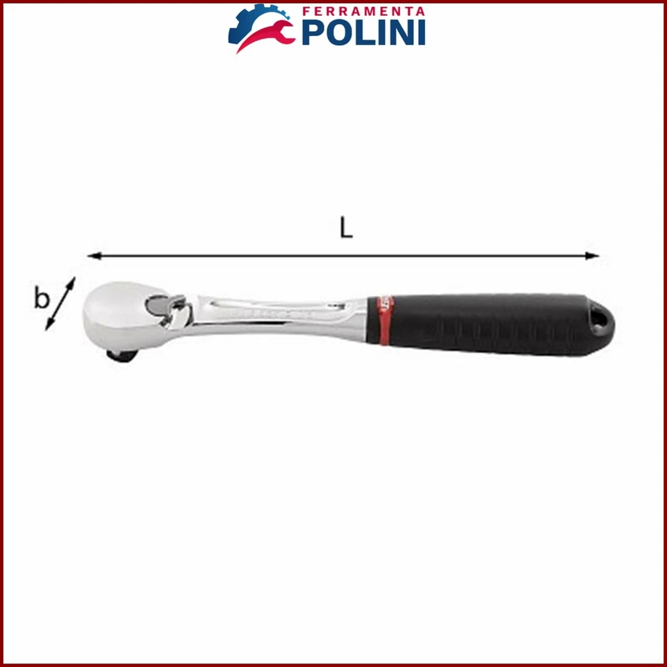 USAG 237 B 1/2  Cricchetto reversibile con meccanismo sigillato - Immagine 1 di 1