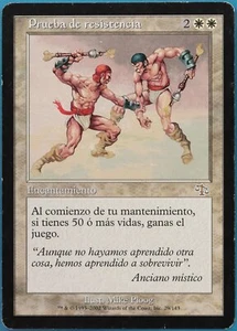 Test of Endurance Judgment (SPANISH) HEAVILY PLD Rare CARD (436670) ABUGames - Picture 1 of 2