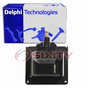 Delphi Ignition Coil for 1985-1987 GMC Caballero 4.3L V6 Wire Boot Spark jg - Picture 1 of 5