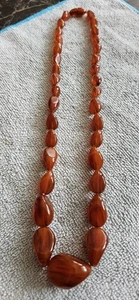 Bakelit Halskette Vintage aus der 1940 ern. - Bild 1 von 10