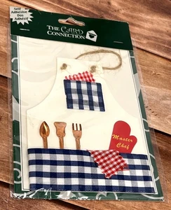 CARD CONNECTION Handarbeit MEISTER Koch Schürze Sammelalbum Verzierung Basteln Aufkleber - Bild 1 von 3