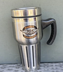 Harley Davidson Hot/Cold Edelstahl Thermoskanne - Bild 1 von 9