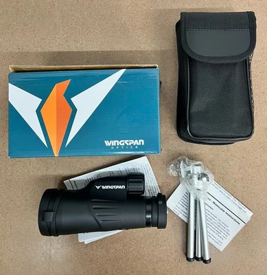 Wingspan 12X50 Monocular Waterproof Multi-Coated BAK4 Prism Spotting Scope NIB - Image 1 of 3