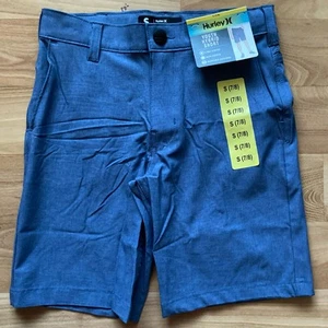 Hurley Youth Hybrid Short Straight Fit 4Way Stretch,Adjustable Waistband, S 7-8 - Picture 1 of 7