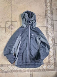 Boy's Columbia Windbreaker Jacket Hooded S (8) - Picture 1 of 4