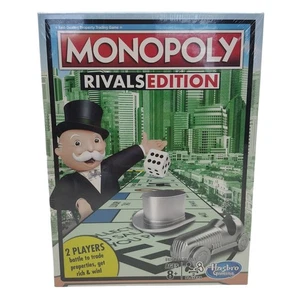 Monopoly Rivals Edition 2 Player Game Hasbro Gaming New Factory Sealed - Picture 1 of 4