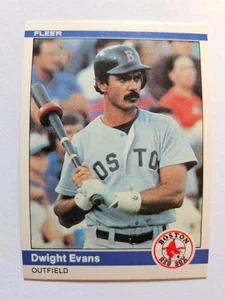 1984 FLEER DWIGHT EVANS #397 NM - Foto 1 di 1