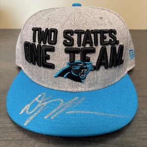 SIGNED DJ  MOORE New Era 9Fifty Carolina Panthers "Two States One Team" Snapback - Picture 1 of 8