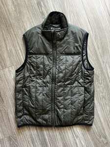 Filson Ultralight Vest Primaloft Insulation Packable Olive Green Men's Size M - Picture 1 of 3
